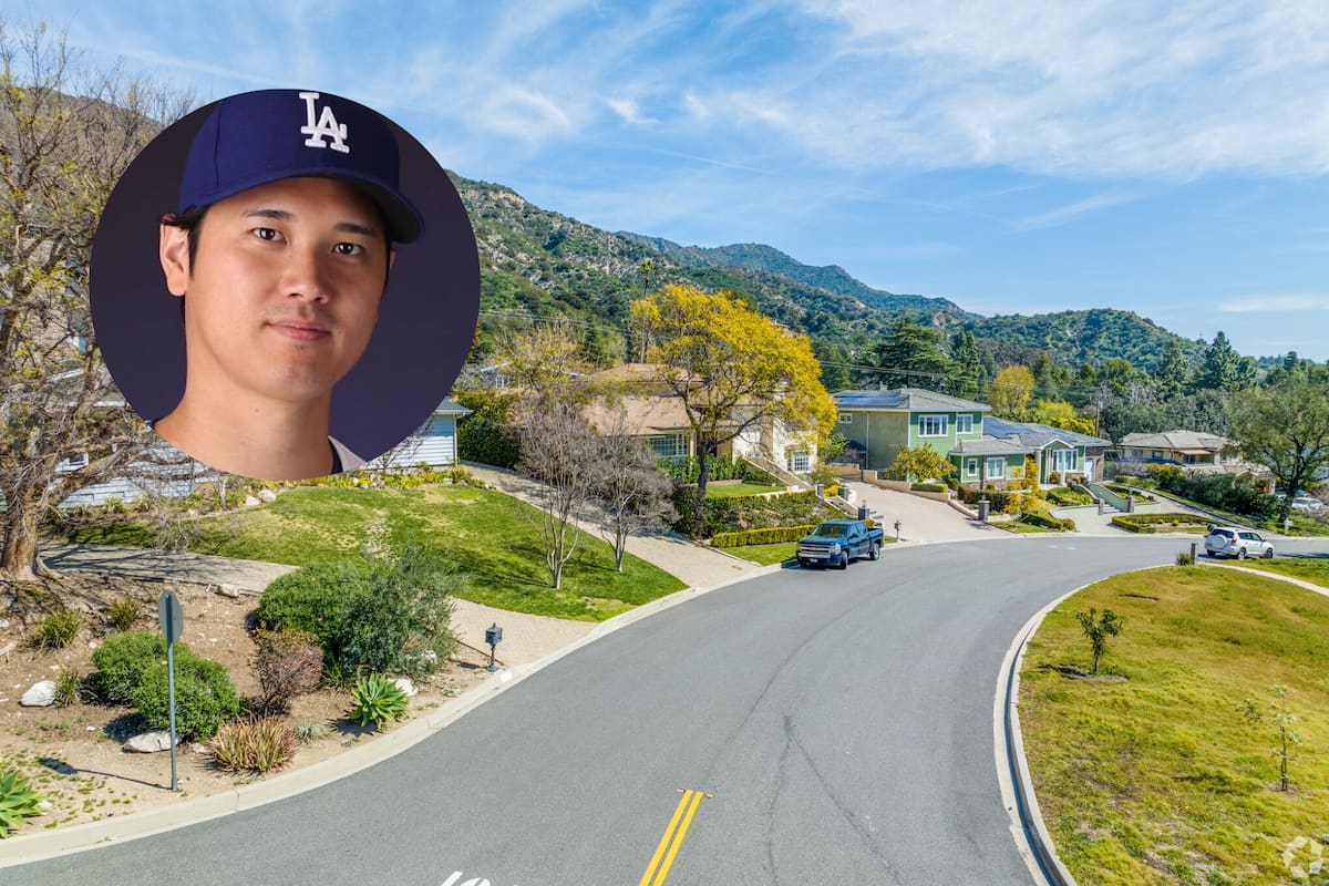 Así es el exclusivo barrio de Los Angeles, a unos 20 minutos del Dodger Stadium, donde vive la estrella de la MLB Shohei Ohtani