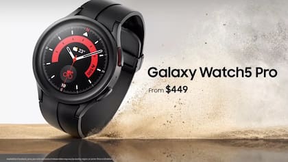 Así es el Galaxy Watch5 Pro