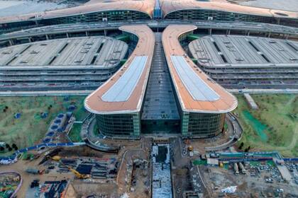 El Aeropuerto Internacional de Pekín-Daxing apuesta por la tecnología futurista