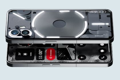 Así es el nuevo Nothing Phone (2), un smartphone con una serie de luces en la espalda que sirven como notificaciones silenciosas