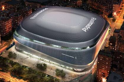 Así es el nuevo techo del Santiago Bernabéu
