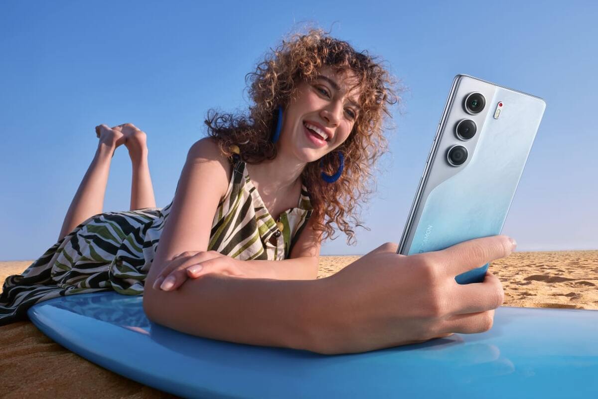 Así es el nuevo Tecno Camon 40 Pro, que llega a la Argentina a mitad de año