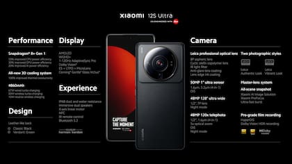 Así es el nuevo Xiaomi 12S Ultra, con una cámara principal con un sensor de 1 pulgada y lentes optimizadas por Leica