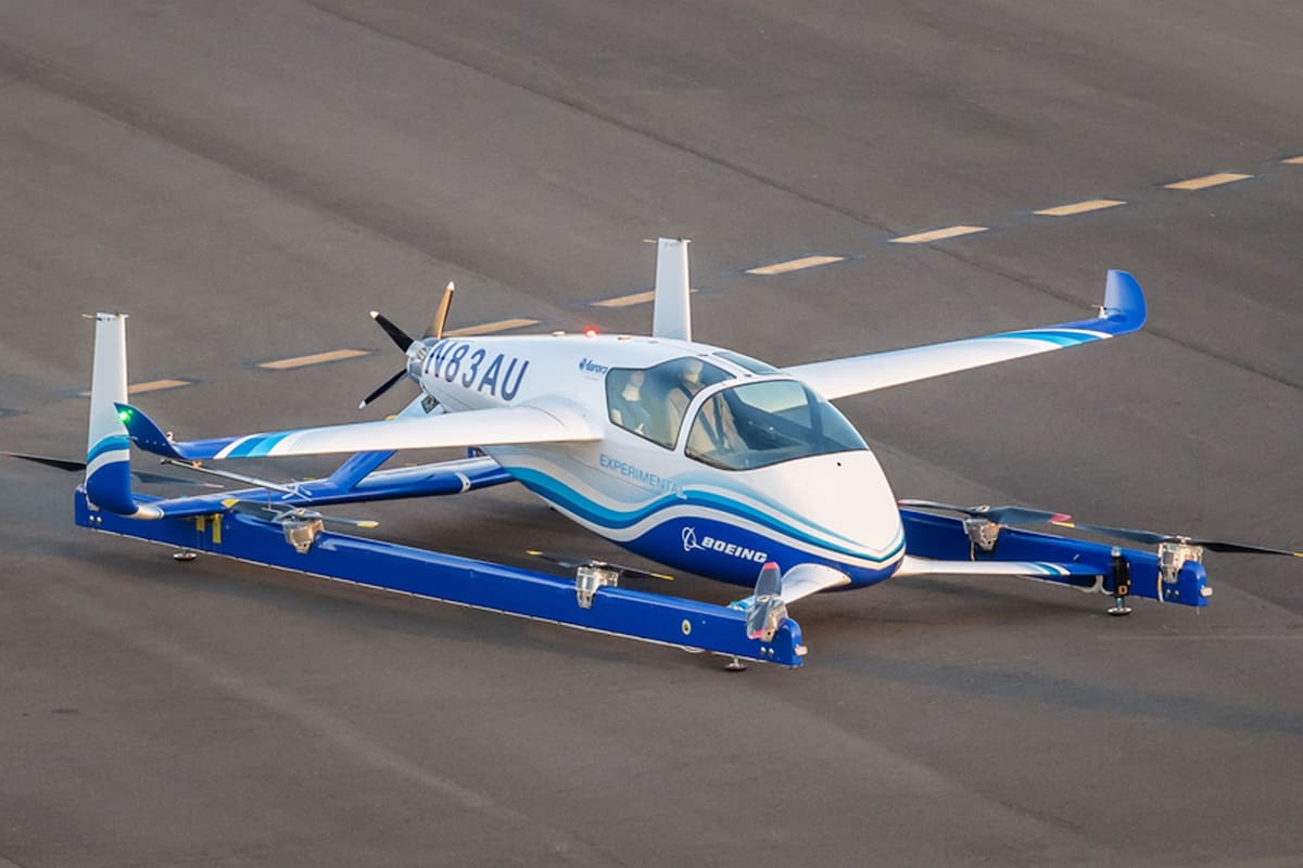 Así es el Passanger Air Vehicle de Aurora Flight Sciences, una subsidiaria de la compañía aeroespacial