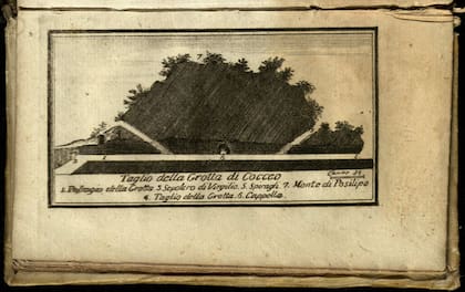 Así es el plano del túnel hecho por los romanos