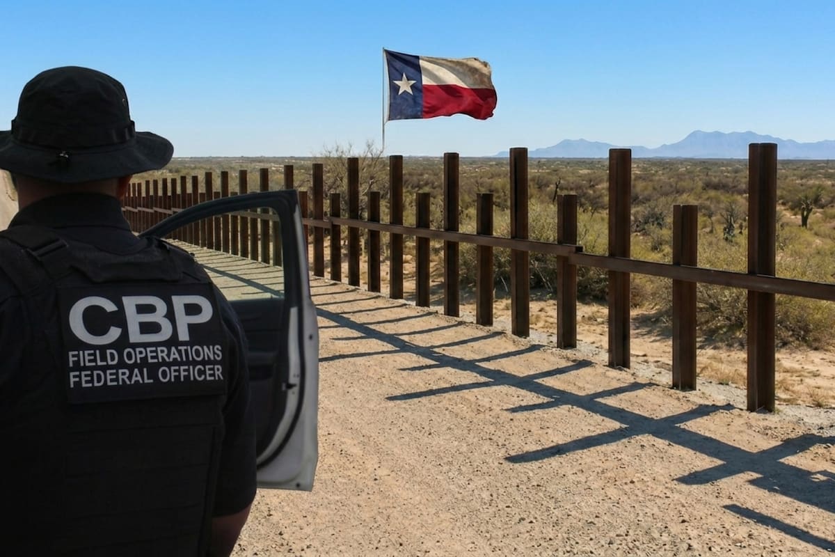 Así es el proyecto de la CBP para incluir barreras para vehículos en las carreteras de Texas