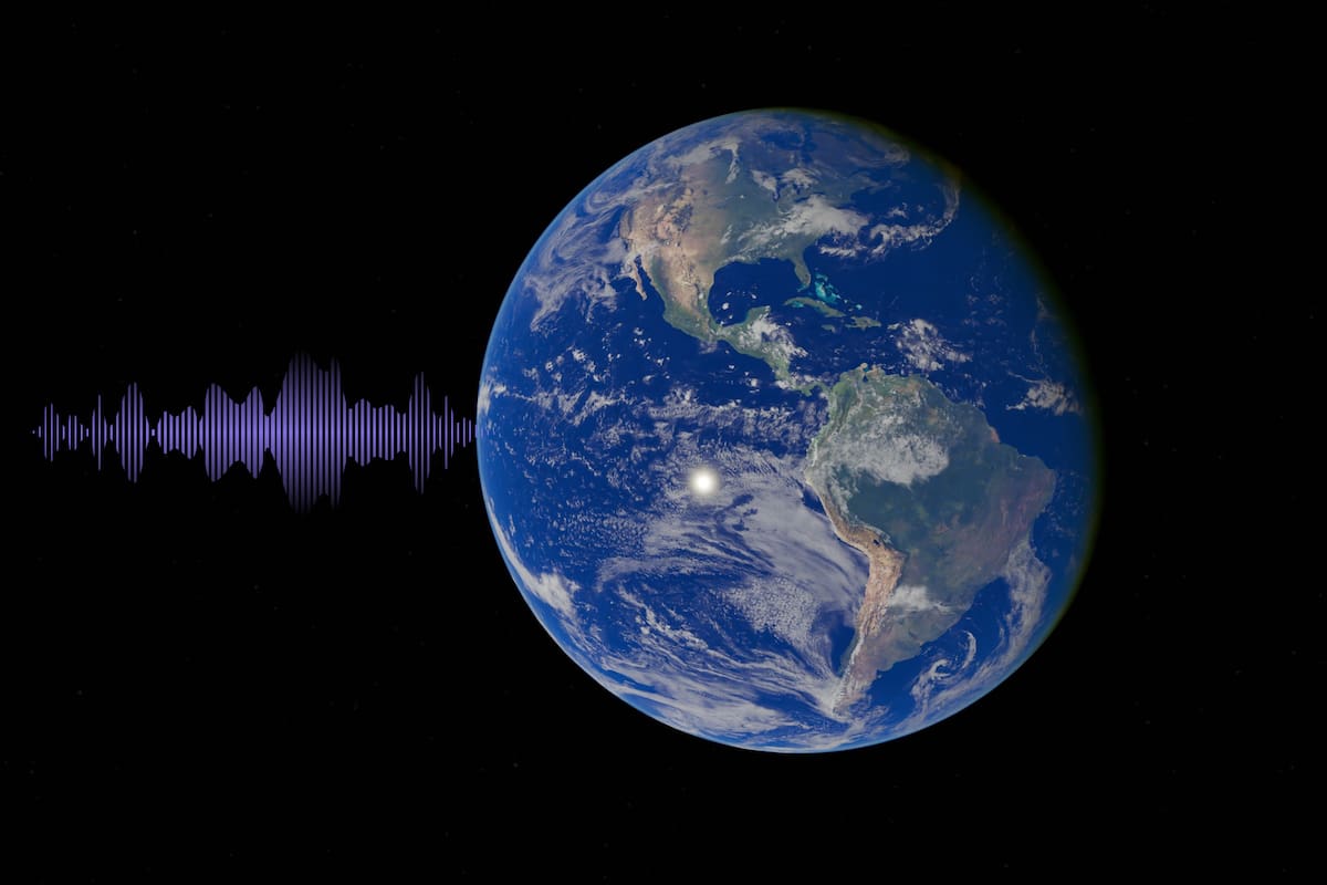 Así es el sonido que emite la Tierra en el espacio