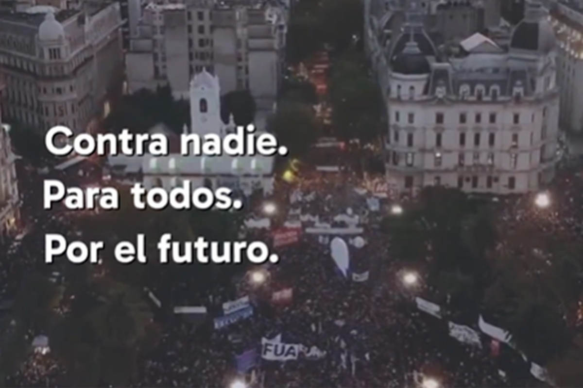 Así es el video que convoca a la Marcha Universitaria contra el veto de Milei