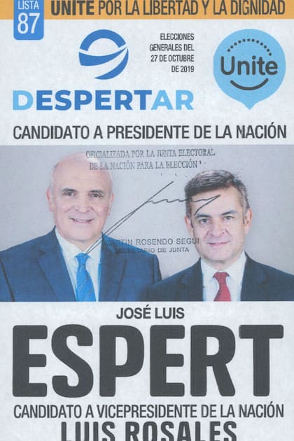 Así es la boleta de Unite