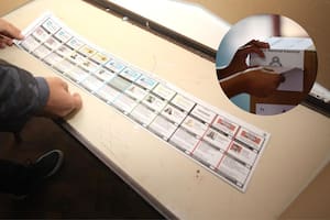 Así es la Boleta Única de Papel de estas elecciones legislativas 2025