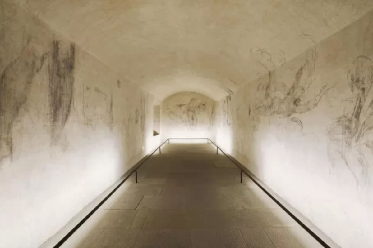 Así es la bóveda secreta de Miguel Ángel en Florencia