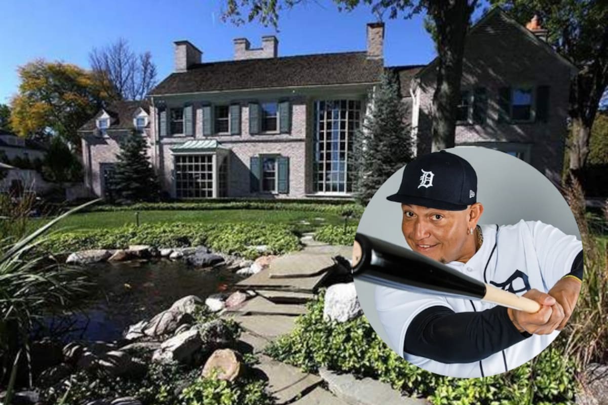 Así es la casa de Miguel cabrera, la leyenda venezolana de las Grandes Ligas.