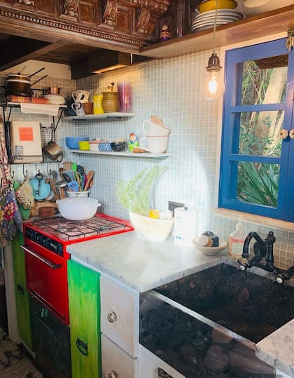 Así es la cocina de la minicasa