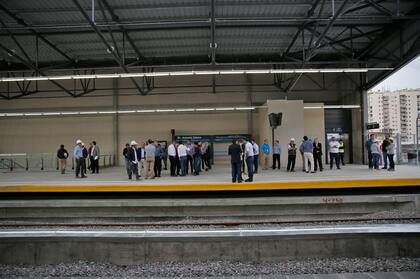 Así es la estación Sáen Peña del ferrocarril Belgrano Sur
