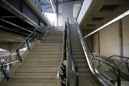 Así es la estación Sáen Peña del ferrocarril Belgrano Sur