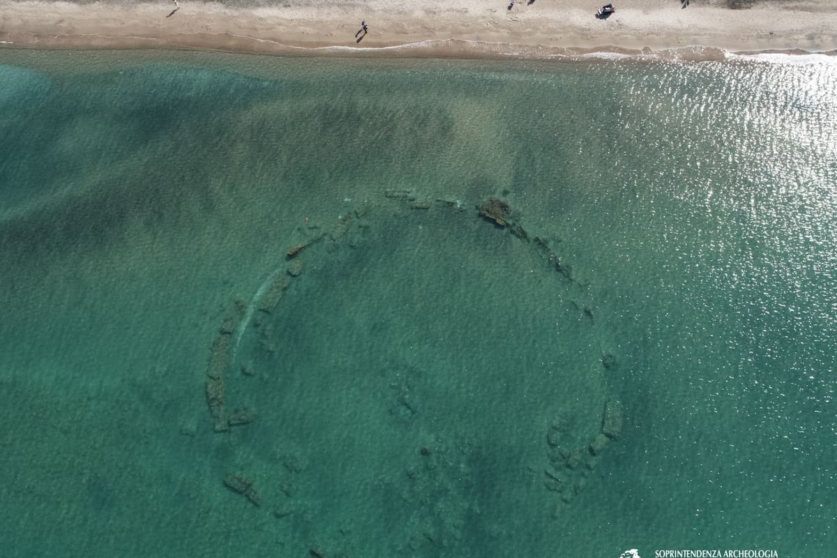 Así es la estructura romana milenaria que yace bajo el mar y esconde grandes secretos