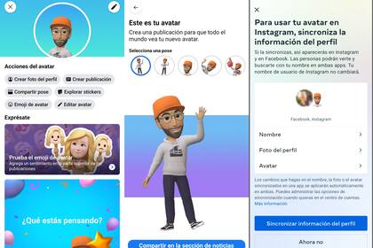 Así es la herramienta de creación de avatares para Facebook e Instagram