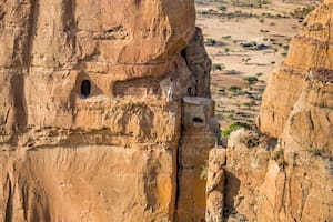 Así es la iglesia cristiana más inaccesible del mundo. Está oculta en una montaña