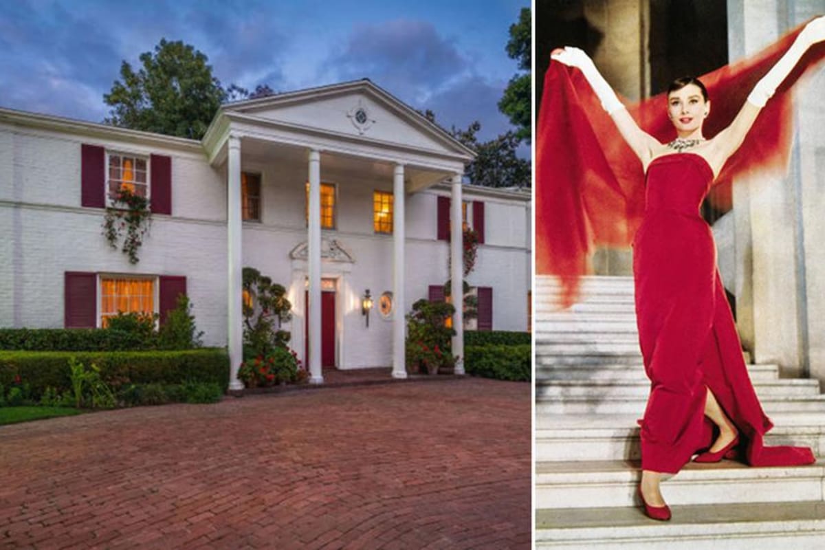 Así es la impactante mansión que perteneció a Audrey Hepburn