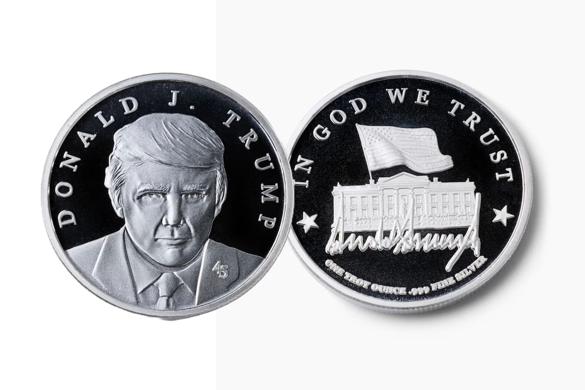 Así es la moneda de Donald Trump que salió al mercado