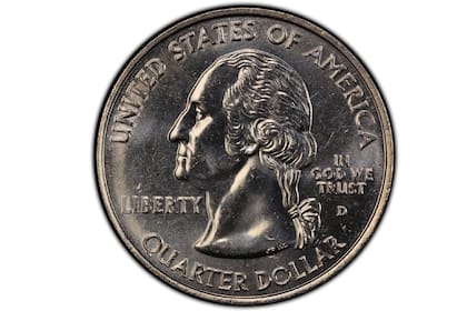 Así es la moneda de un cuarto de dólar que vale más de US$2000