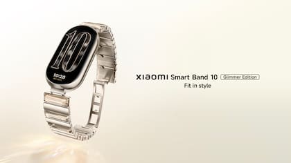 Así es la nueva Smart Band 10 Glimmer Edition de Xiaomi