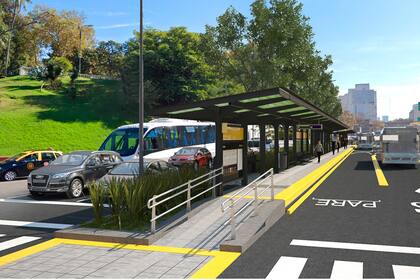 Así es la obra de extensión del metrobus del bajo