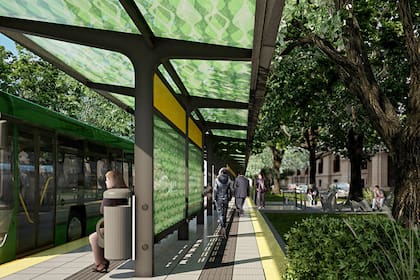 Así es la obra de extensión del metrobus del bajo
