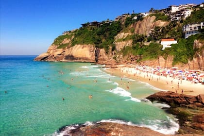 Así es la Playa Joatinga en Río de Janeiro