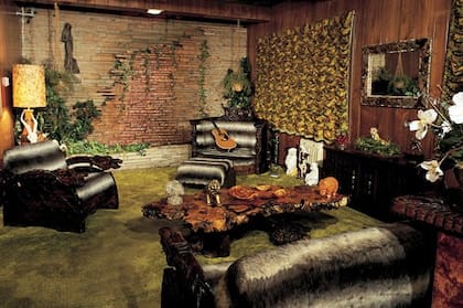 Así es la Sala Selva de la mansión de Elvis