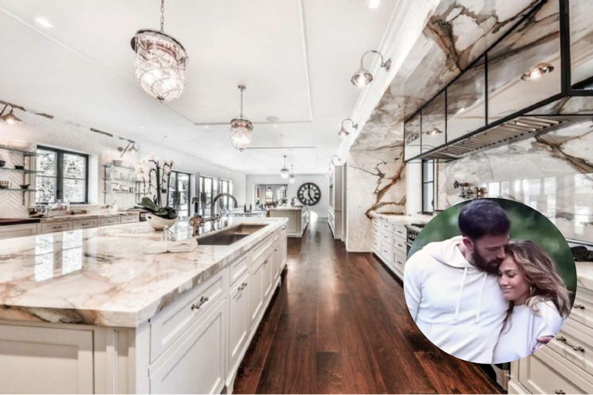 Así es por dentro la mansión de Ben Affleck y Jennifer Lopez