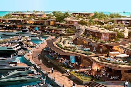Así es Sindalah, la primera isla de ultralujo del proyecto Neom en Arabia Saudí