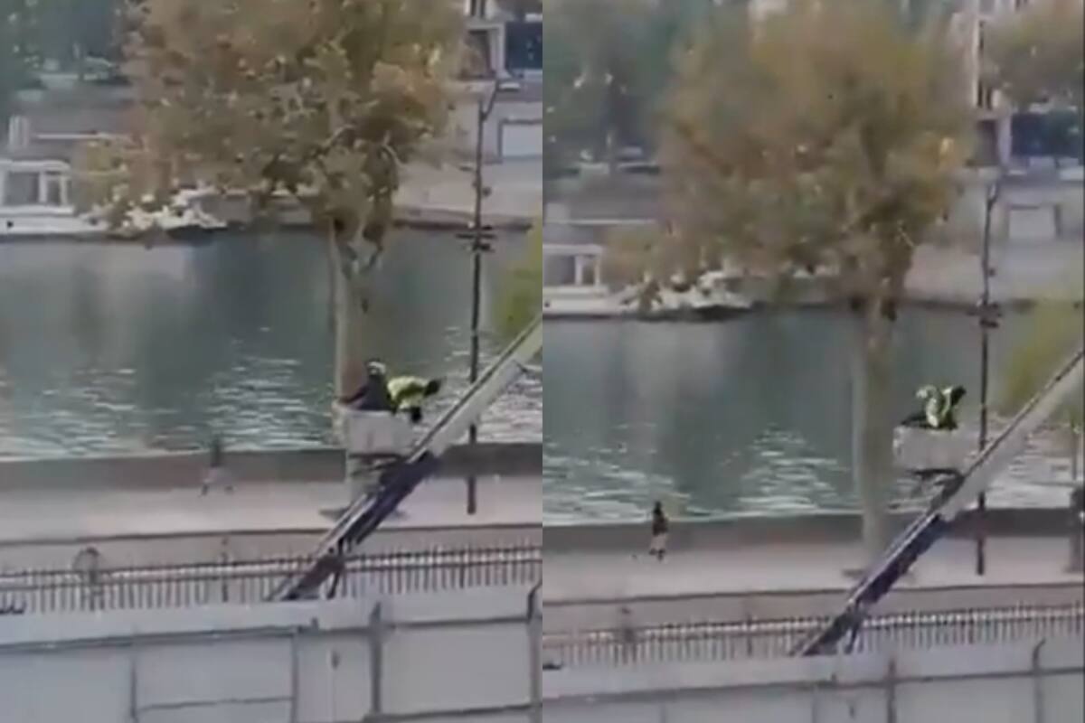 Así escaparon los ladrones del Louvre.