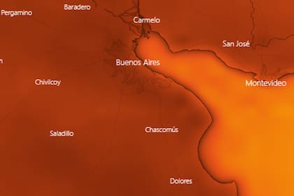 Así está Buenos Aires en la tarde del martes: la máxima supera los 39 grados