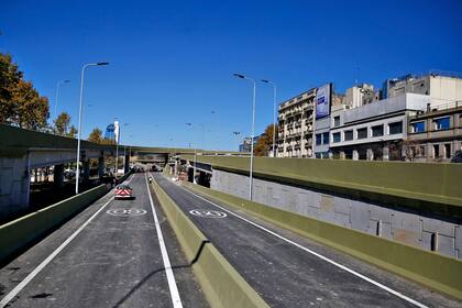 Así está el Paseo del Bajo a dos días de abrirse al tránsito