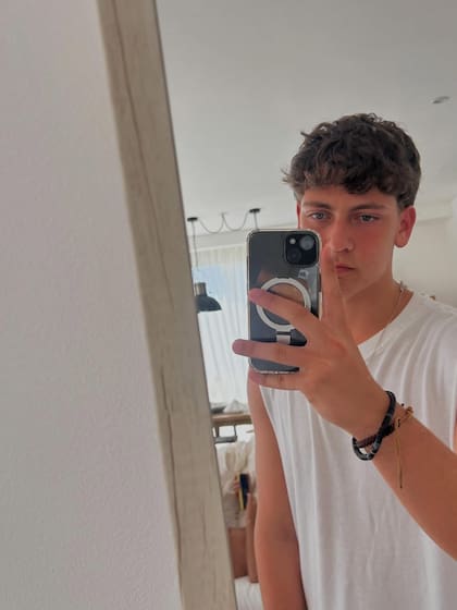 Así está hoy Alejo, el hijo de 18 años de Matías Martin y Natalia Graciano (Foto: Instagram @alejomartinn_)