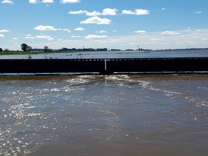 Así está hoy el puente ferroviario Ernestina-Elvira
