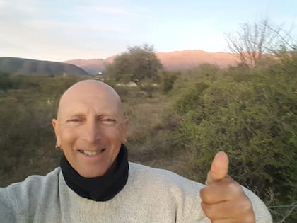 Así está hoy Nestor Varzé, alias "El Dragón" (Foto: Gentileza)