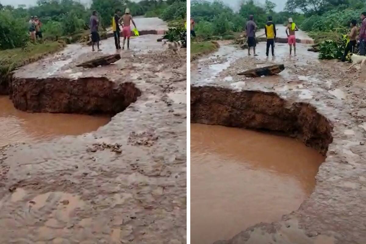 Así está la Ruta Nacional 86 en Tartagal, Salta