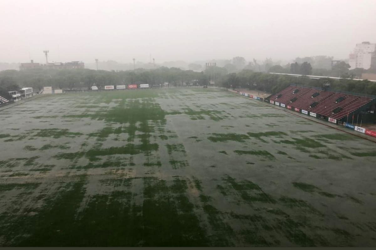 Así estaba el sábado pasado el Campo Argentino en Palermo