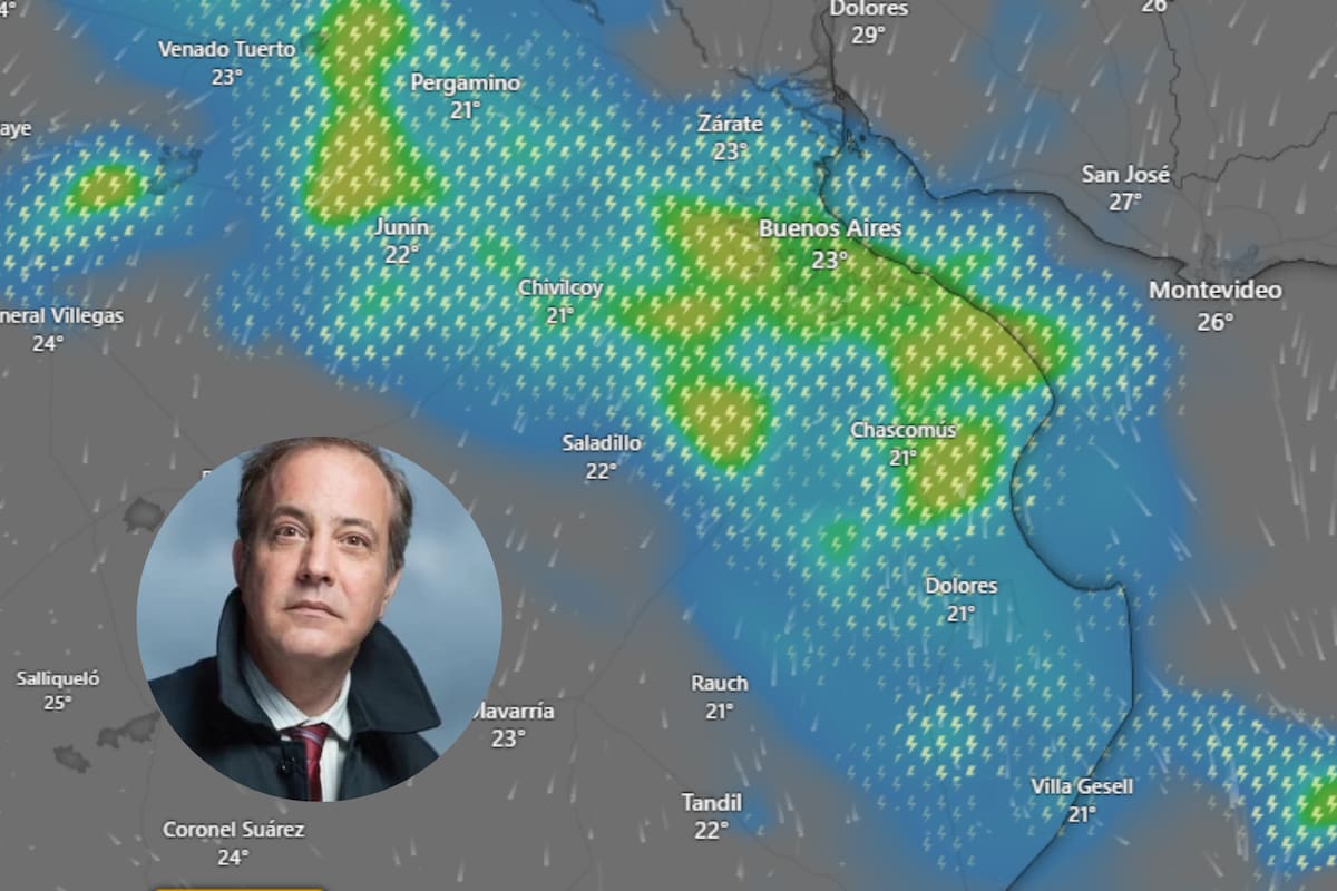 Así estará el clima en el tercer fin de semana de diciembre en el AMBA, según Diego Angeli
