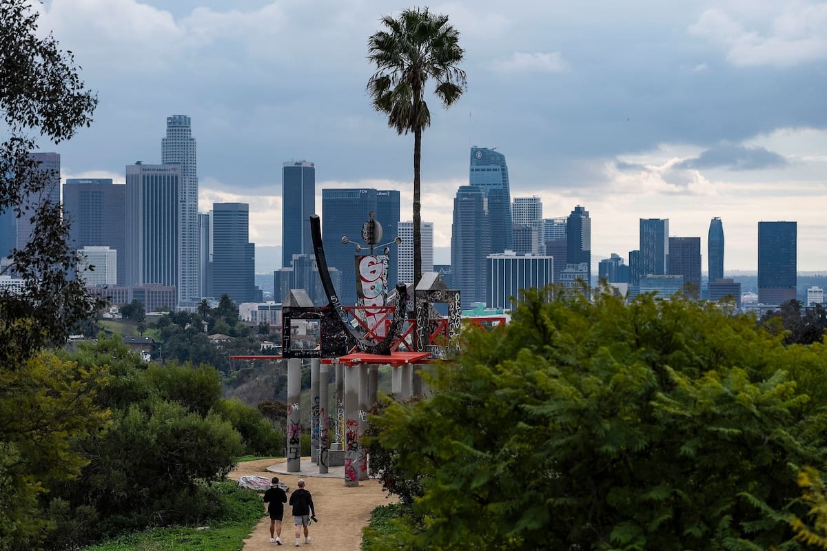 Así estará el clima en Los Ángeles y el resto de California durante el Día de Acción de Gracias (AP Foto/Damian Dovarganes)