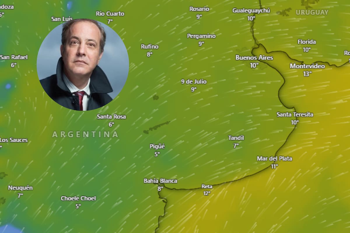 Así estará el clima este fin de semana, según Diego Angeli
