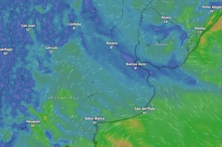 Así estará el tiempo en el AMBA el cuarto fin de semana de agosto