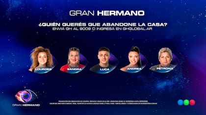 Así estuvo conformada la placa definitiva de nominados para la quinta gala de eliminación de Gran Hermano 2025