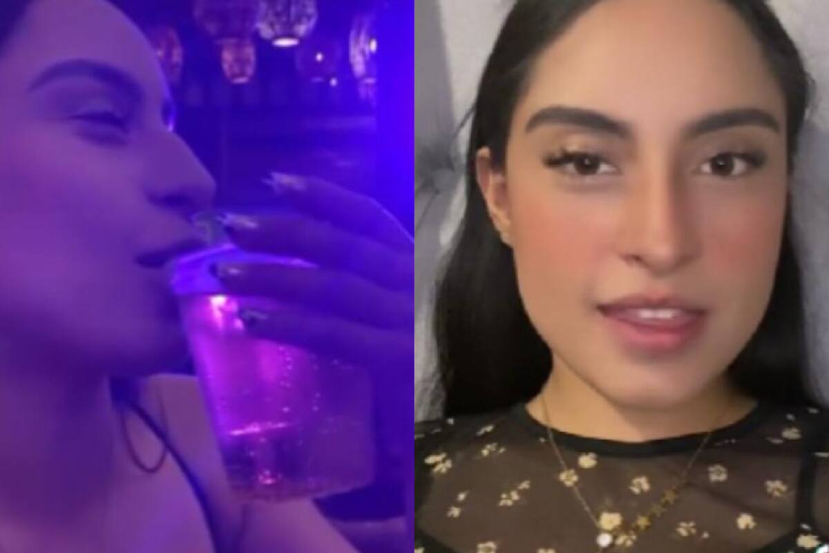 Así festejó la mujer su falsa llegada al altar (Foto TikTok: @naydelyn:g19)
