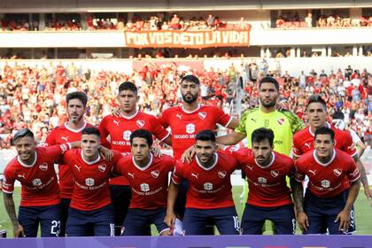 Así formó Independiente en su primer compromiso oficial de la temporada 2020
