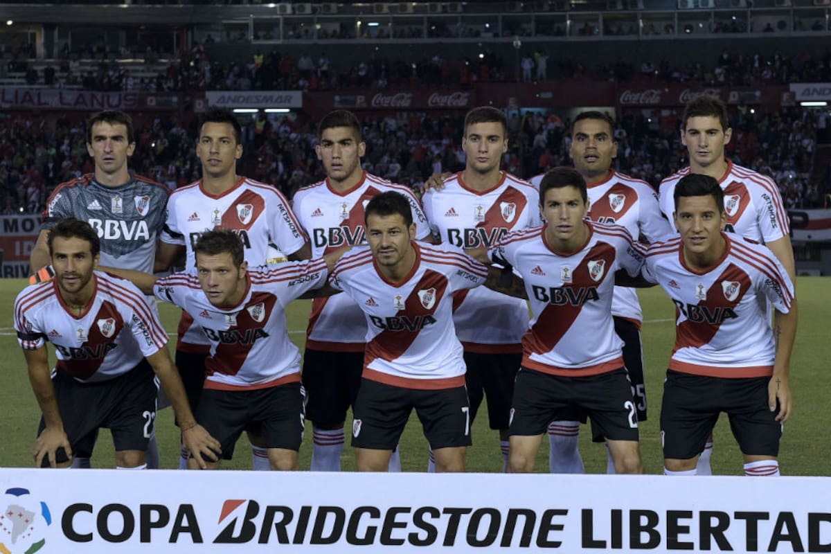 Así formó River contra San Pablo