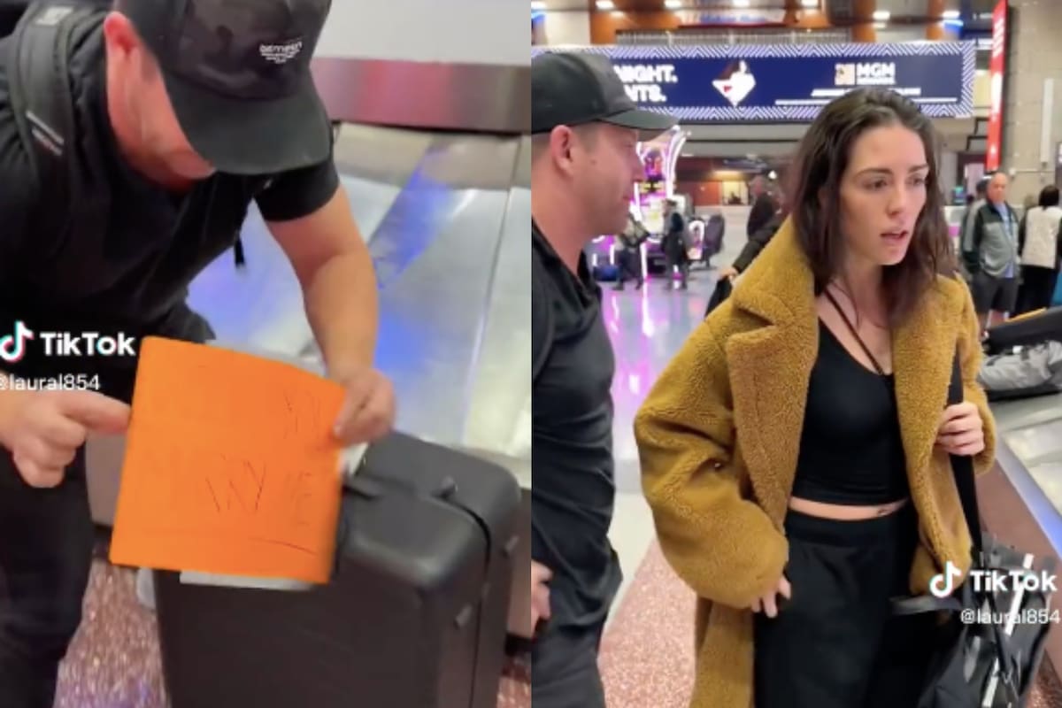 Así fue como un hombre preparó pedirle matrimonio a su novia, pero la reacción no fue la que esperaba