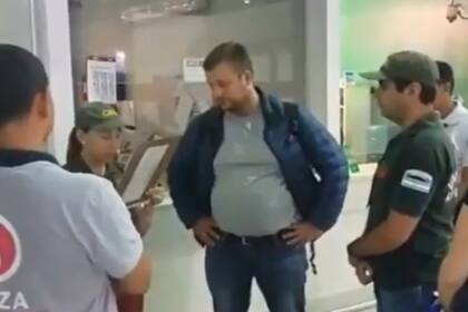 Así fue detenido ayer el policía de la Ciudad acusado de integrar la banda narco